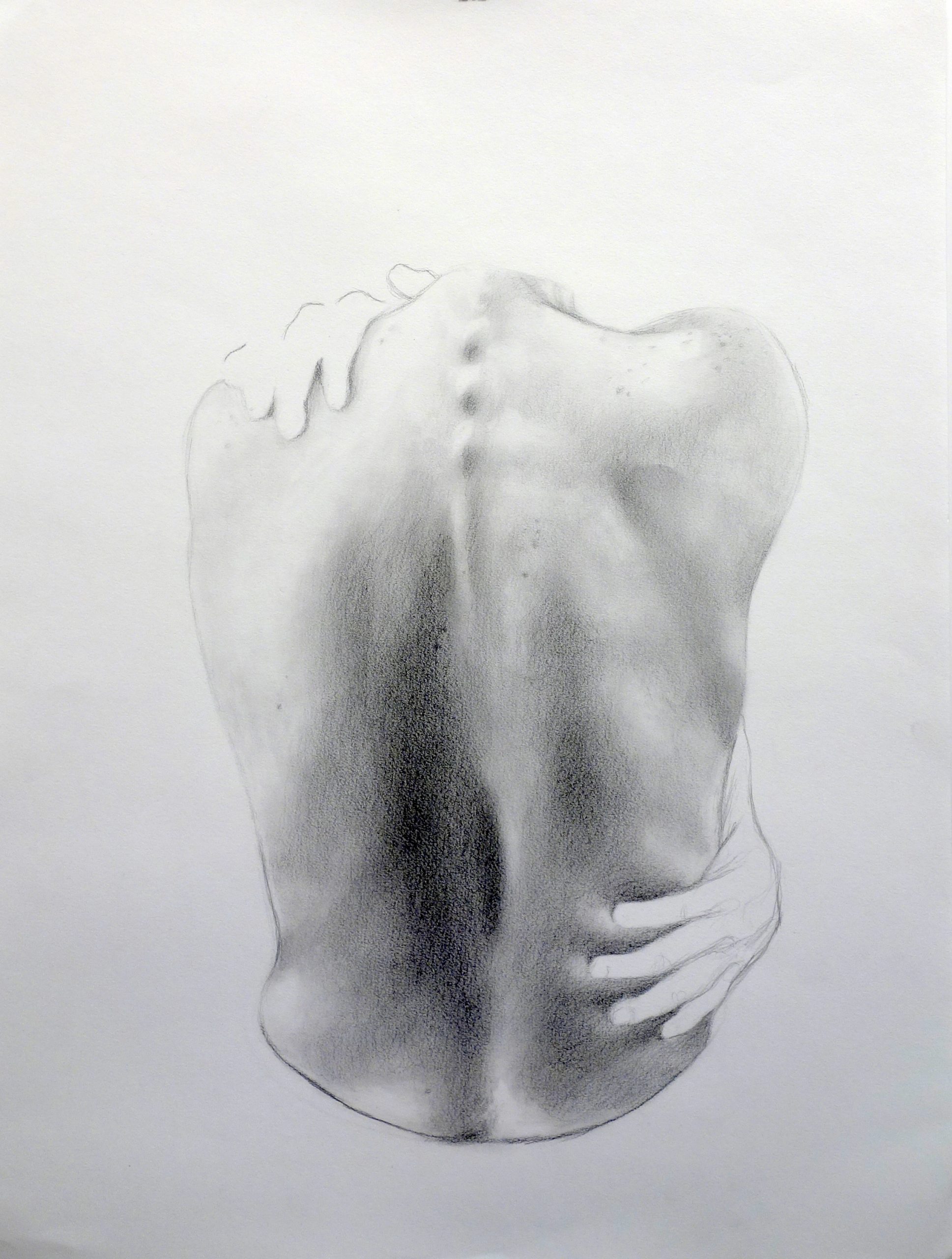 Lilli Cameron, ​Disconnected III, ​2019. Graphite on paper.